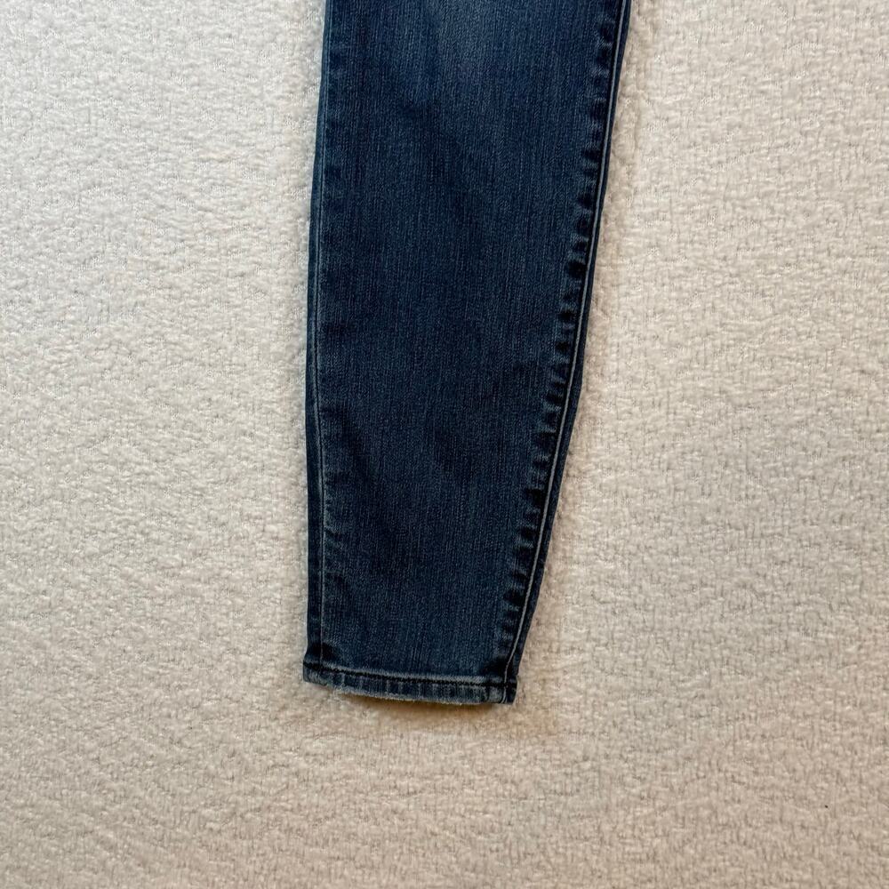 Athleta Jeans Womens 4 Sculptek Ultra Skinny Pants Stretch Denim Medium Wash Mid - Picture 2 of 10
